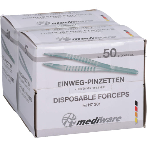 Einzelpinzette Steril 14cm (100 Stk.)