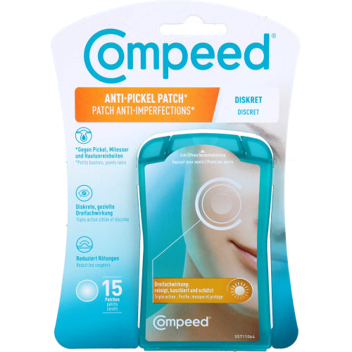 Compeed Anti-Akne Patch Diskret (15 Stück)