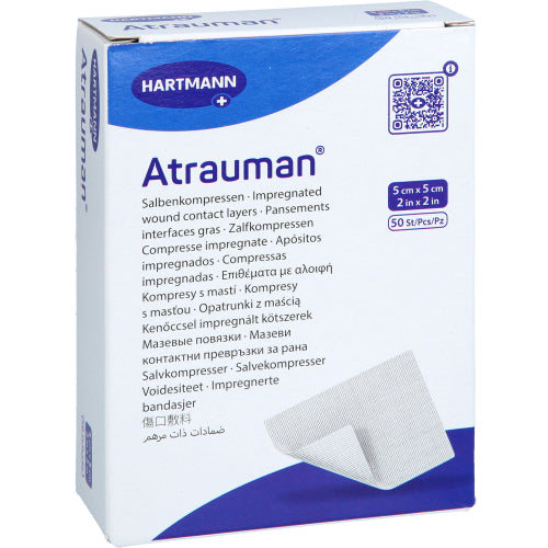 Atrauman 5X5cm ST Salbenko (50 stk.)