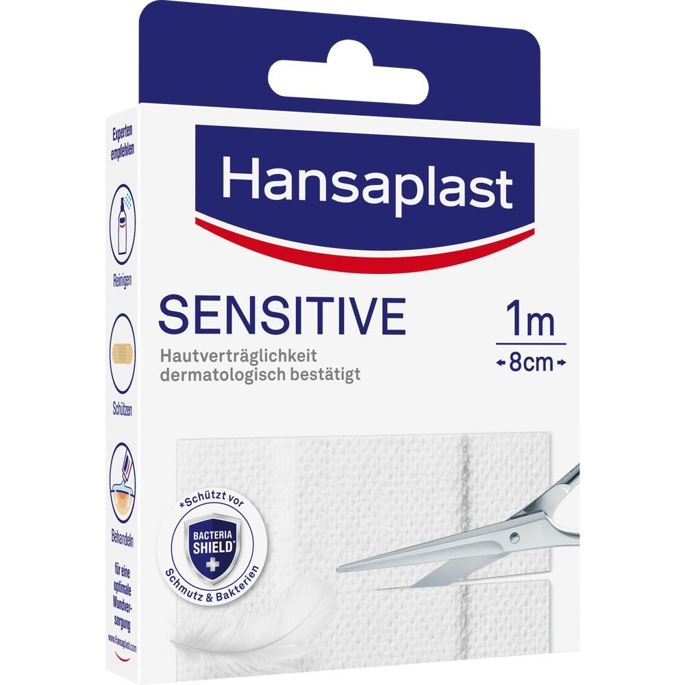 Hansaplast Sensitive Plaster Hypoallergen 1mx8cm (1 stk.ück)