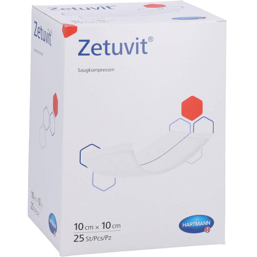 Zetuvit 10X10cm Steril (25 stk.)