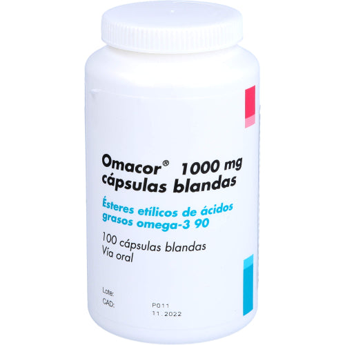 Omacor 1000mg (100 stk.)