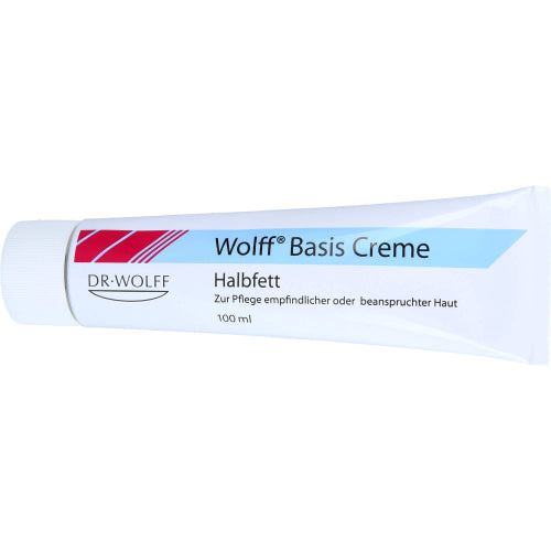 Wolff Basis Creme Halbfett (100 ml)