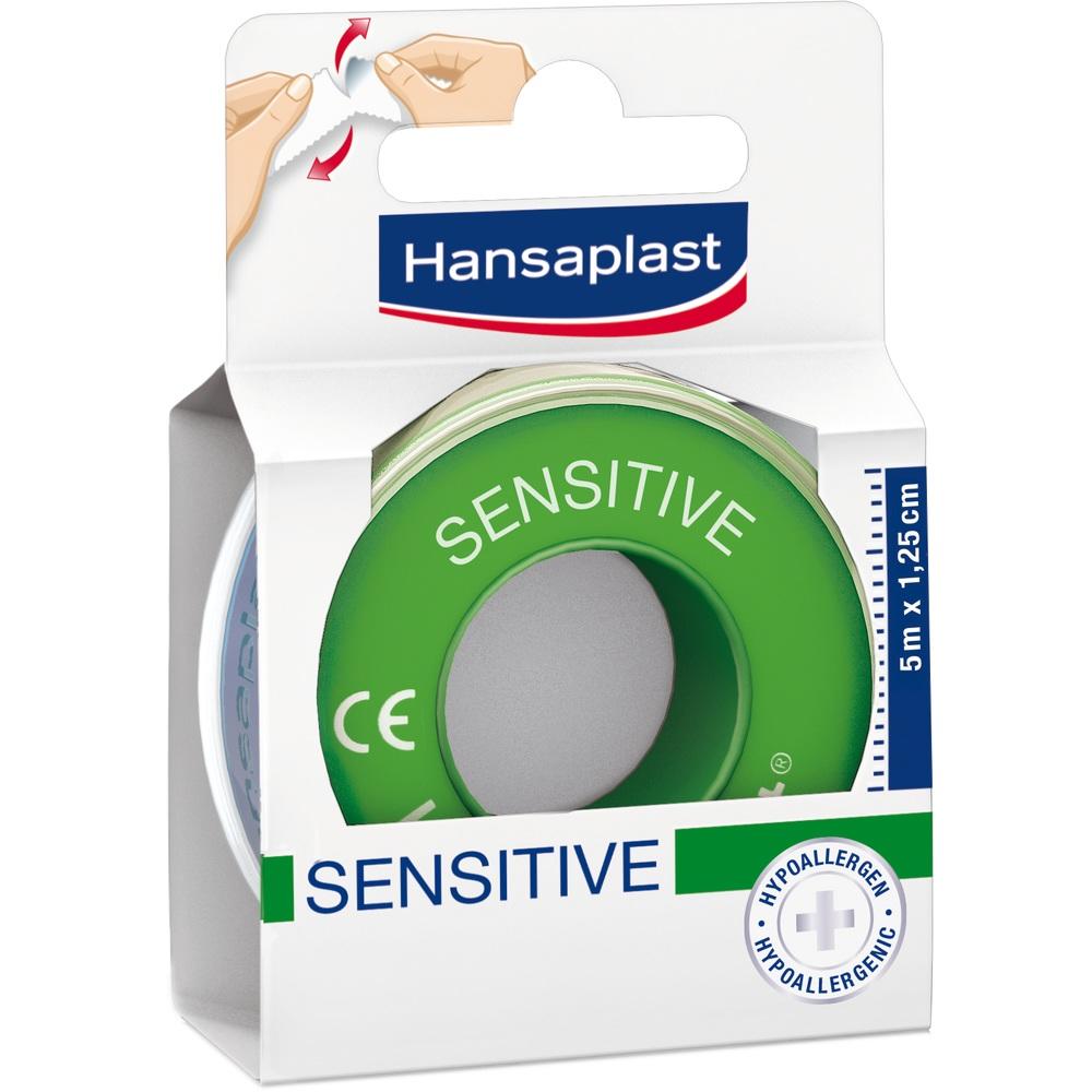 Hansaplast Fixierpflaster Sensitive 5mx1.25cm (1 Stück)