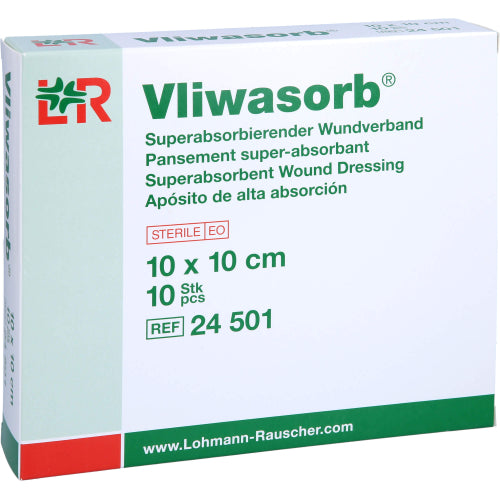 Vliwasorb SUP AB ST10X10cm (10 St.)
