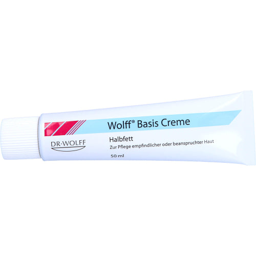 Wolff Basis Creme Halbfedt (50 ml)