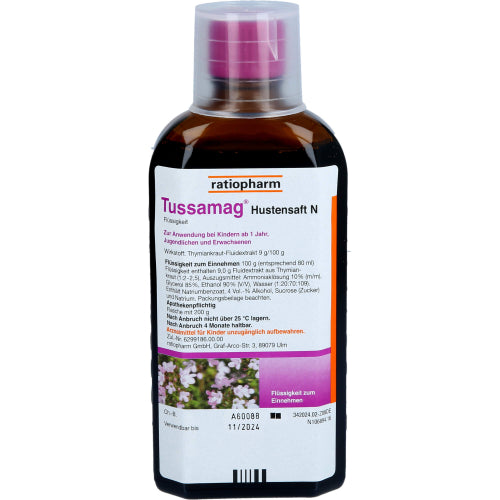 Tussamag Hustensaft N (200 g)