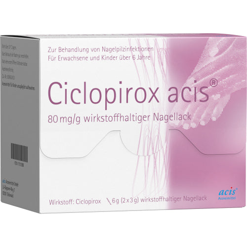 Ciclopirox Acis 80mg/G (6 g)