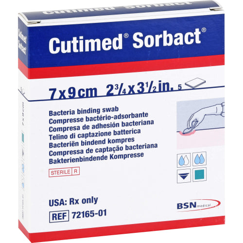 Cutimed Sorbact KOM 7x9 (5 St.)