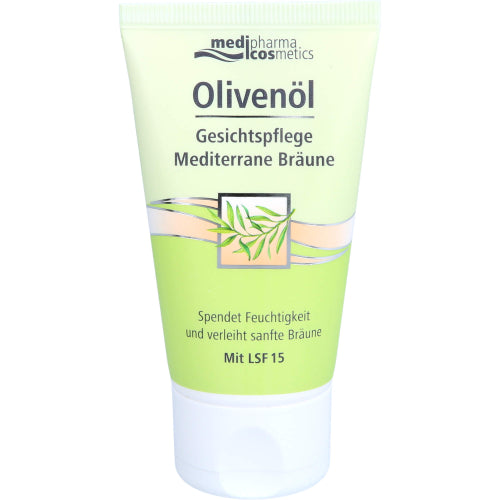 Olivenolie ansigtpleje Middelhavssolbrun (50 ml)