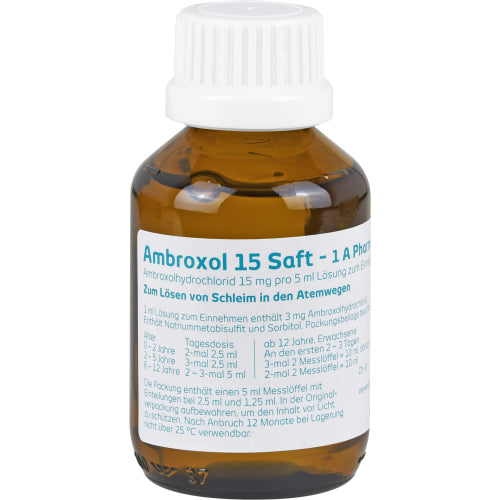 Ambroxol 15 Saft 1A Pharma (100 ml)