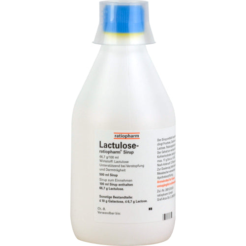 Lactulose Ratiopharm Sirup (500 ml)