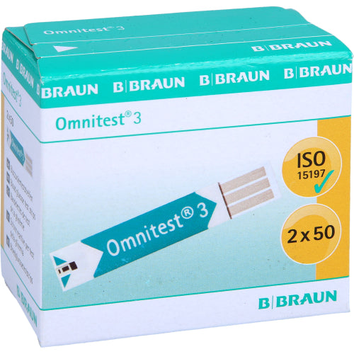 Omnitest 3 Teststrimler (2X50 stk.)