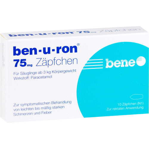 BEN-U-RON 75 mg Zäpfchen (10 Stück)