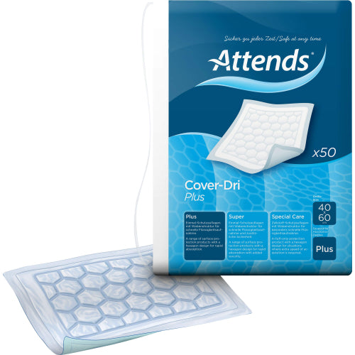 Attends Cover DRI PL 40X60 (50 stk.)