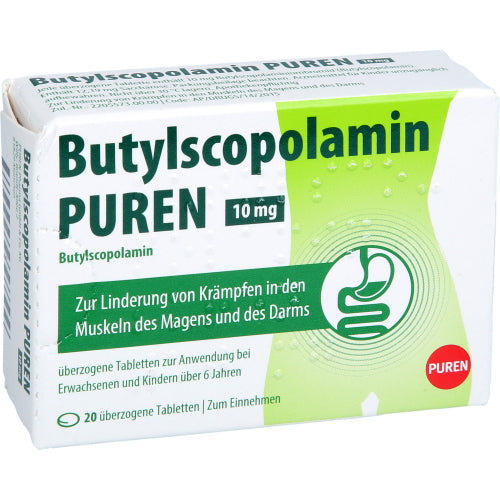 Butylscopolamin Puren 10mg (20 stk.)
