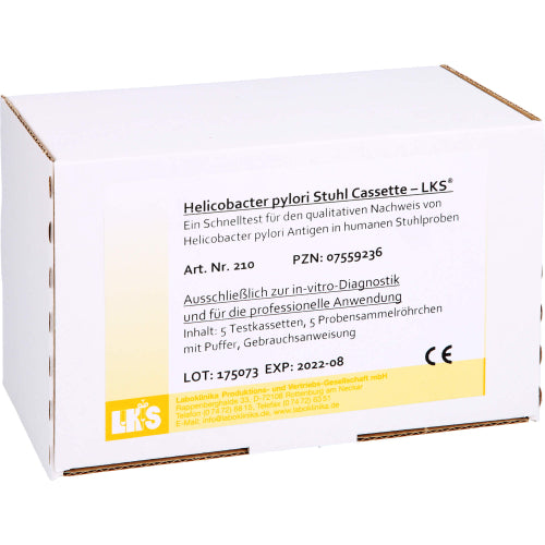 Helicobacter Stuhltest LKS (5 Stk.)