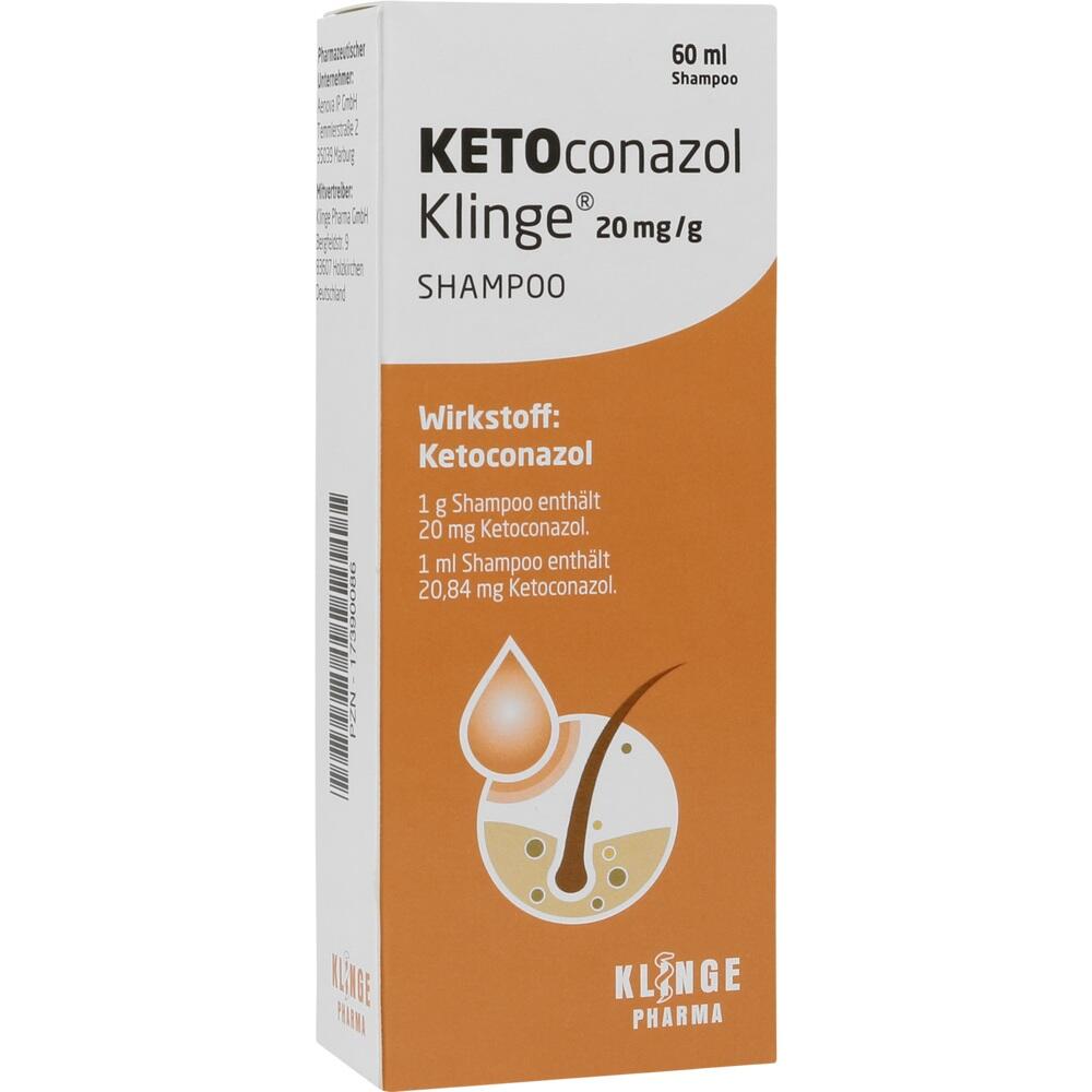 Ketoconazol Klinge 20 mg/g Shampoo (60 ml)