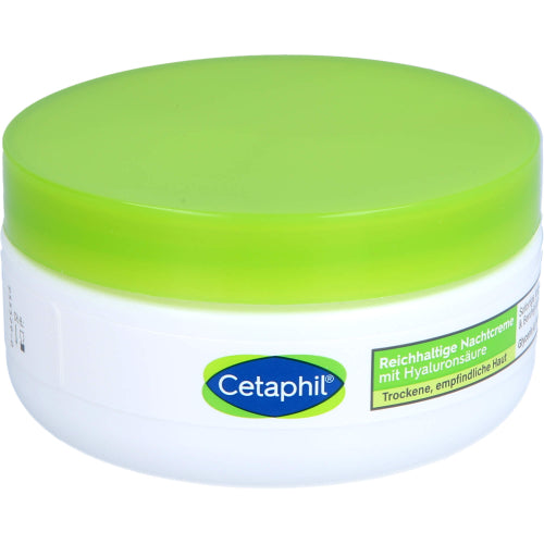 Cetaphil Rigelig Natcreme Med Hyaluronsyre (48 g)