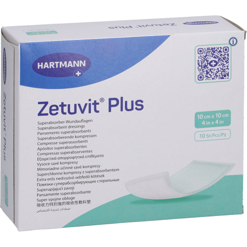 Zetuvit Plus Ster 10X10cm (10 stk.)