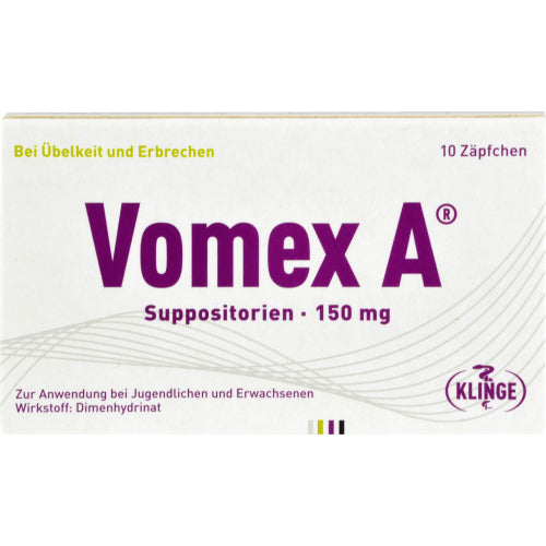Vomex A 150 mg (10 stk.)