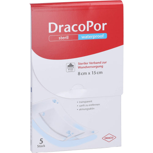 Dracopor WPR Wundv ST 15X8 (5 Stk.)