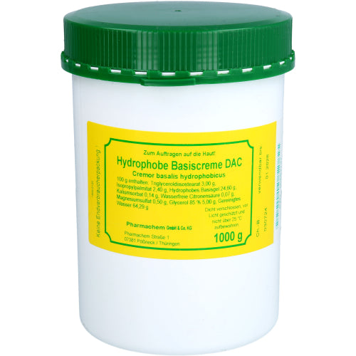 Hydrophobe Basiscreme DAC (1000 g)