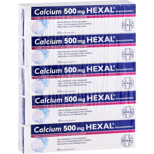 Calcium 500 Hexal (100 Stk.)