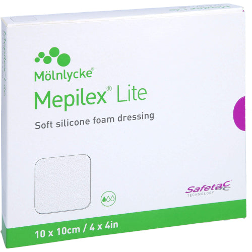 Mepilex Lite SCH 10x10 cm (5 Stk.)