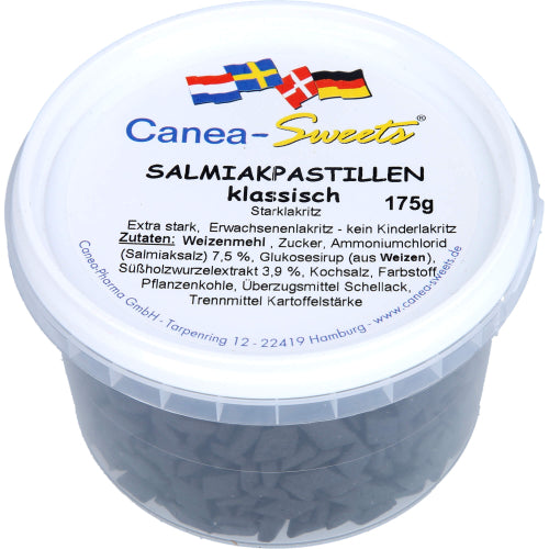 Klassiske salmiakpastiller (175 g)