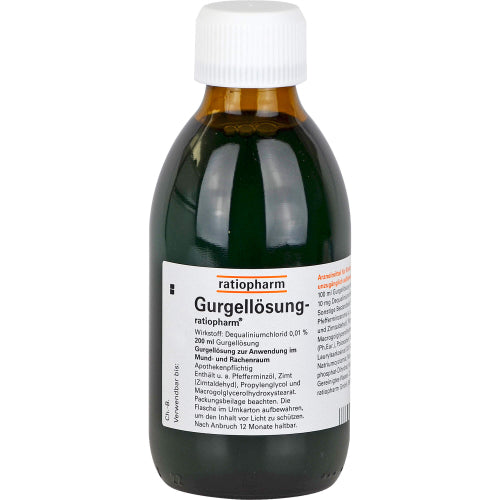 Gurgeløsning Ratiopharm (200 ml)