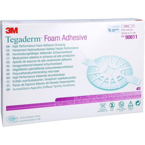 Tegaderm Foam ADH FK 10X11 (10 Stk.)