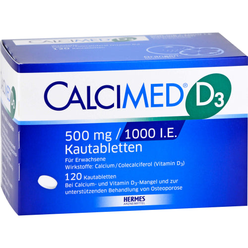 Calcimed D3 500mg/1000 IE (120 stk.)