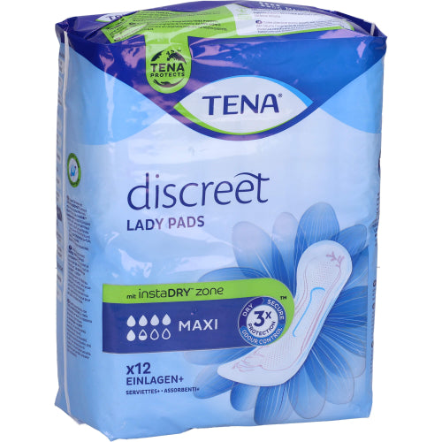Tena Lady Discreet Maxi Inkontinenzeinlagen (12x12 Stück)
