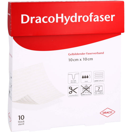 Dracohydrofiber 10x10cm (10 Stück)