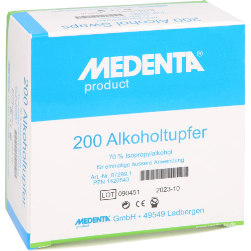 Alkoholtørre 70% Isopropylalkohol 872990 (200 stk.ück)