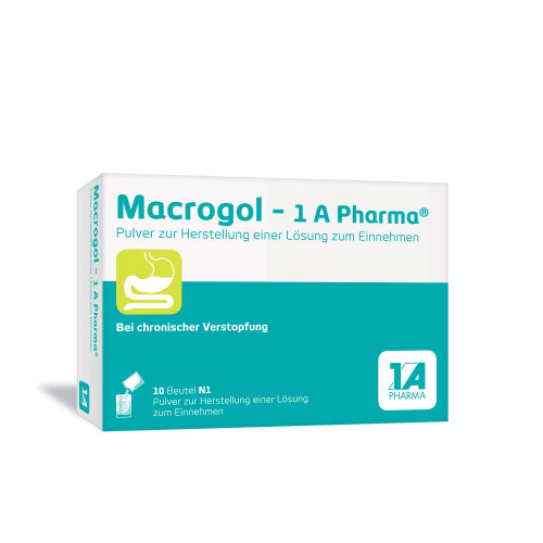 Macrogol - 1 A Pharma Pulver zur Herstellung einer Lösung zum Einnehmen (10 Stk.)