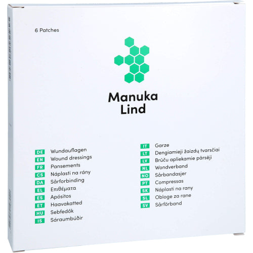 Manukalind Wundverband (6 Stk.)