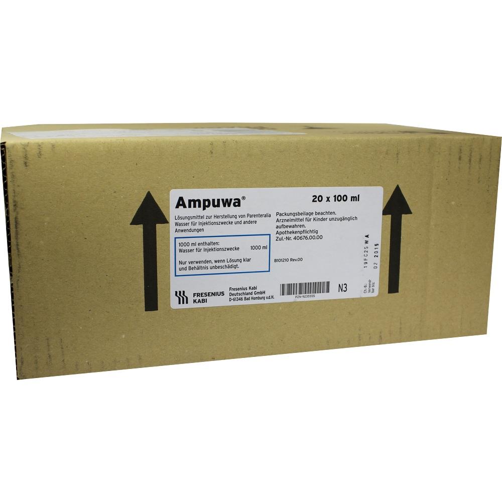 Ampuwa Lösungsmittel zur Herstellung von Parenteralia (20X100 ml)