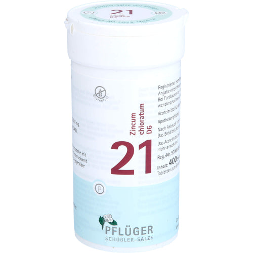 Biochemie 21 Zink Chloratum D 6 (400 Stk.)