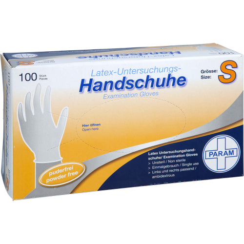 Einmalhandschuhe Latex puderfrei S (100 Stk.)