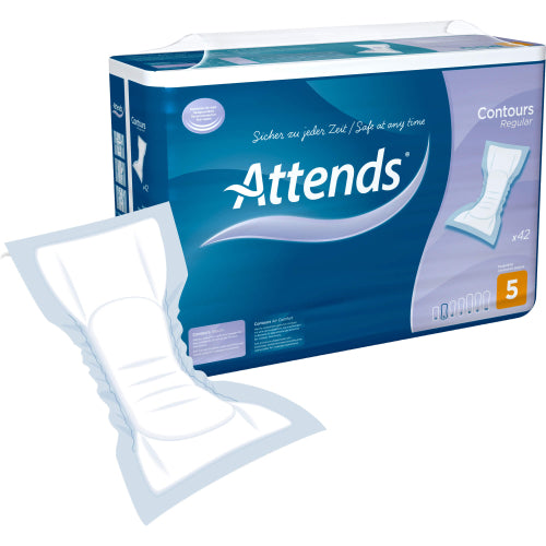 Attends Contours Regular 5 Puder (5X42 Stück)