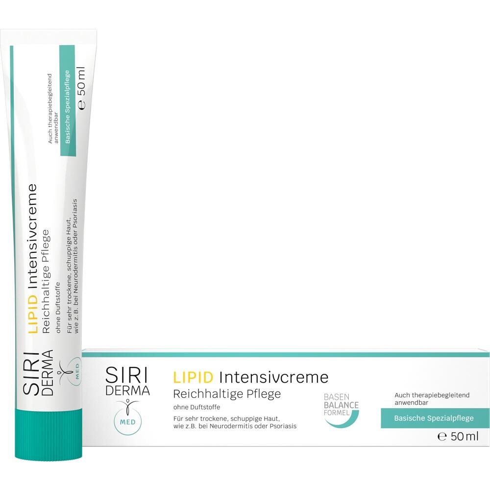 Siriderma Lipid Intensivcreme Uden Duftstoffer (50 ml)