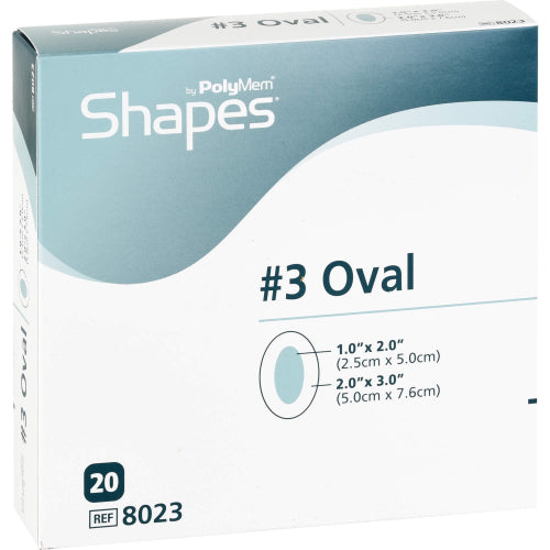 Polymem Oval3 2.5X5cm 8023 (20 Stk.)