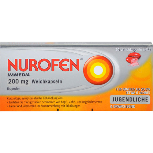 Nurofen Immedia 200 mg (10 stk.)
