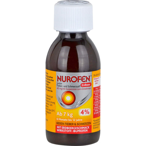 Nurofen JR Fieber u. Schmerz Saft 40 mg/ml (150 ml)