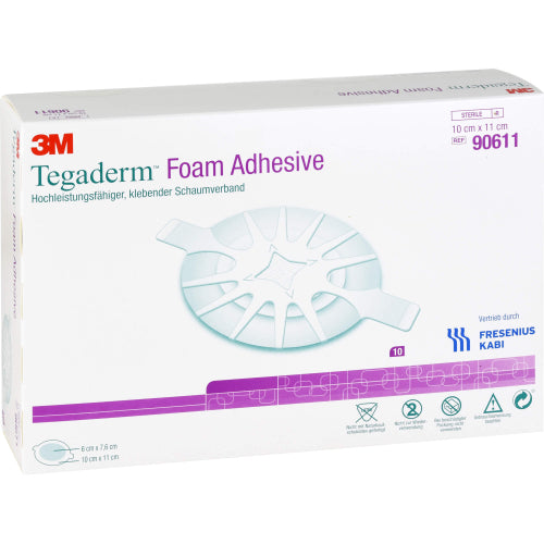 Tegaderm Schaum AD 10X11cm (10 Stk.)