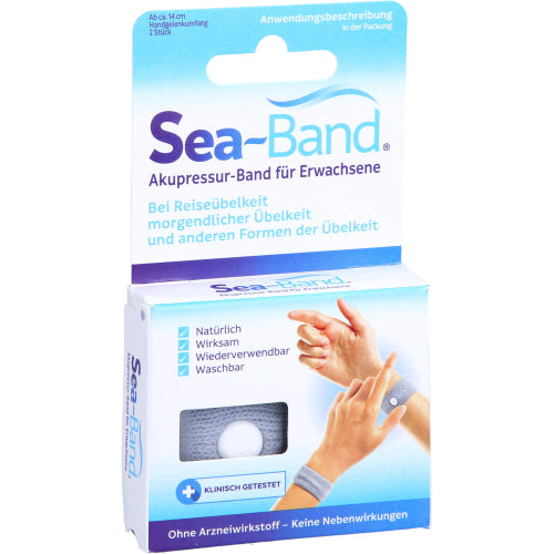 SEA Band Akupressur EW ERW GRA (2 Stk.)