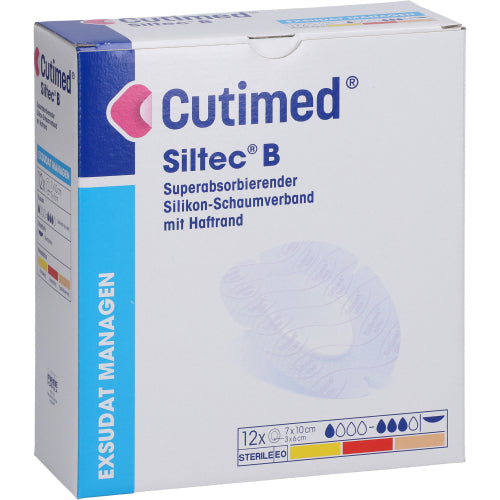 Cutimed Siltec B Oval 10X7 (12 Stk.)