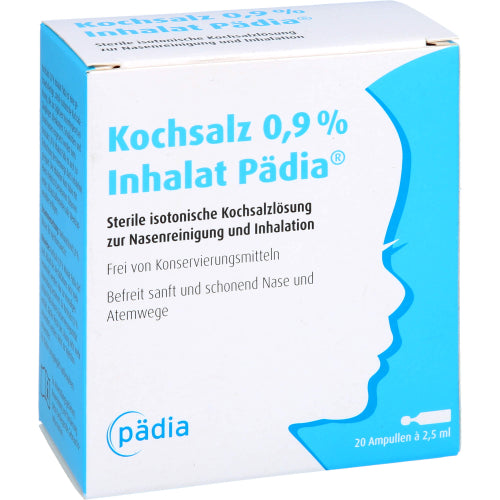 Kochsalz 0,9% INH Paed 2,5 (20X2.5 ml)